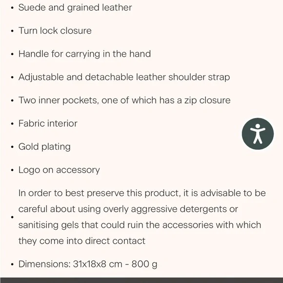 Coccinelle Suede + Leather 2 Way Bag - Picture 16 of 16